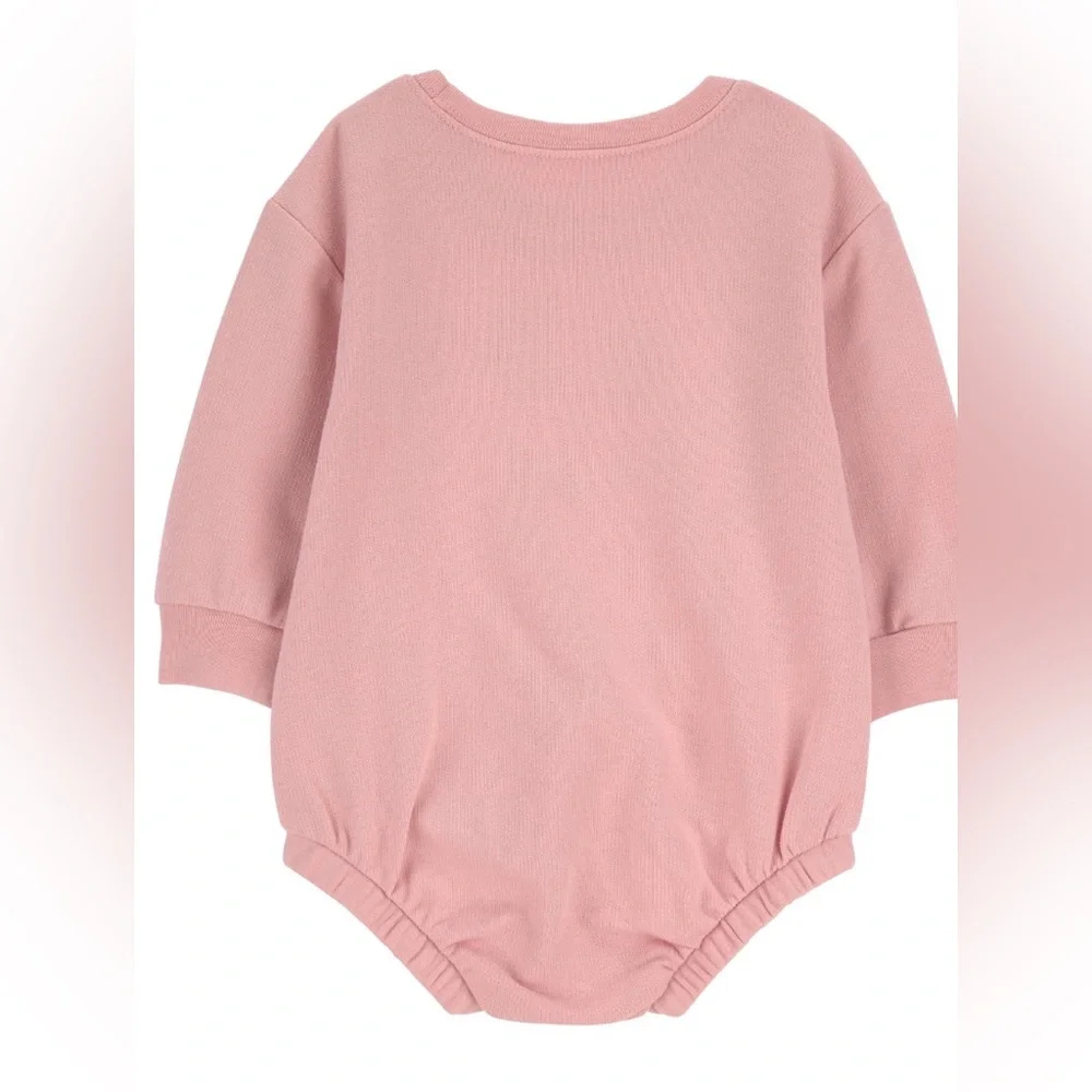 NWT‎ Carter’s Child of Mine Pink Bunny Bodysuit Long Sleeve Baby Easter Outfit